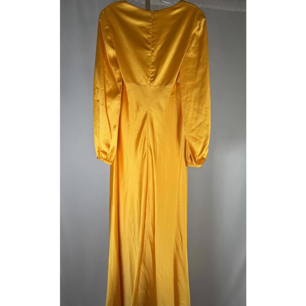 Mac Duggal 55693 Satin Evening Dress Size 2 NWT - Picture 5 of 9